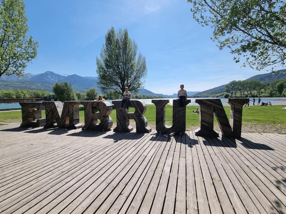Ferienwohnung T2 + Coin Montagne - Wifi/Piscine - Les Orres 1800 Exterior foto